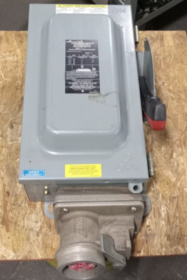 CROUSE HINDS CONTACTO 3H 4P 60A 250-600VAC