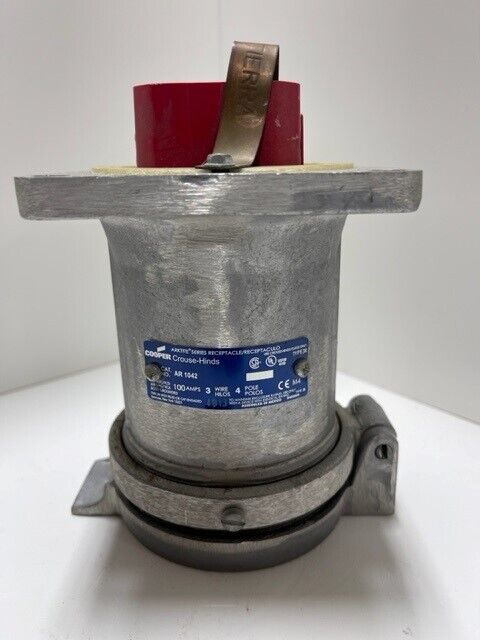 CROUSE HINDS CONTACTO AP NTERPERIE 3H 4P 100A 600VAC