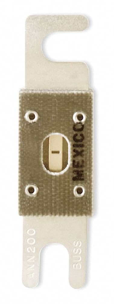 BUSS FUSIBLE TIPO LIMITADOR 300A 80VDC ANL-300