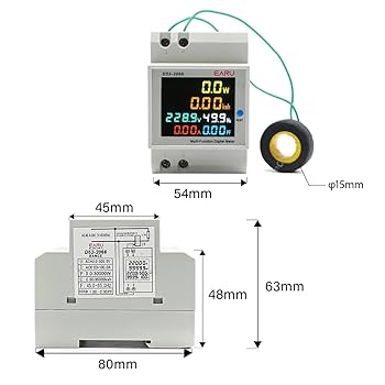 AMPERIMETRO DIGITAL MONOFASICO