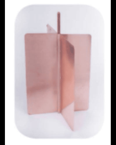 AMESA PUNTA DE COBRE CROMADA FARADAY 60 CMS