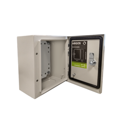 ARGOS CERRADURA PARA GABINETE METALICO CON PALOMILLA DE PLASTICO