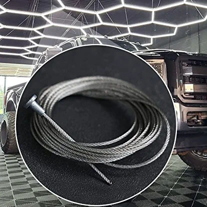 TECNOLITE ACCESORIO DE SUSPENSION C/CABLE DE ACERO