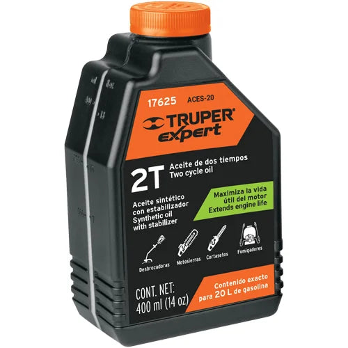 TRUPER ACEITE SINTETICO CON ESTABILIZADOR 400ML