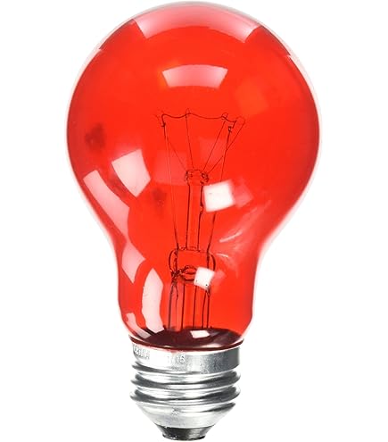 FOCO A-17 25W ROJO 125V E26