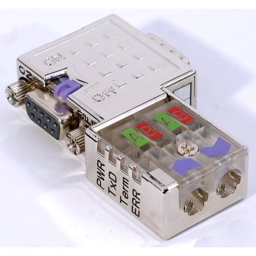 VIPA PROFIBUS CONNECTOR W/LEDS 90 DEGREES