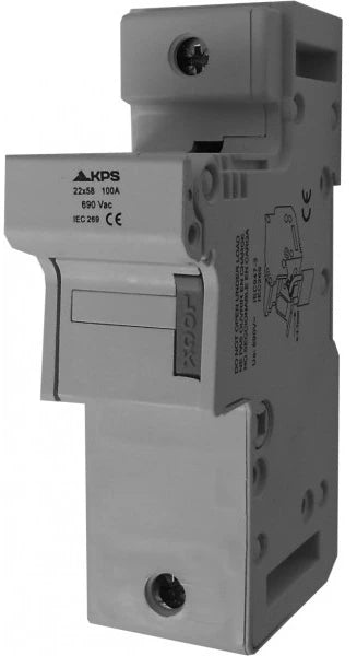 KPS BASE PORTAFUSIBLE 10X38 BIPOLAR