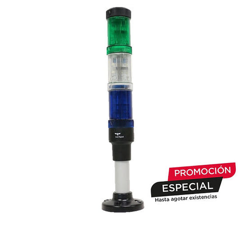 AUER ZDC ECOMODUL40 LED INTEGRADO LUZ FIJA COLOR ROJO 24VAC/DC