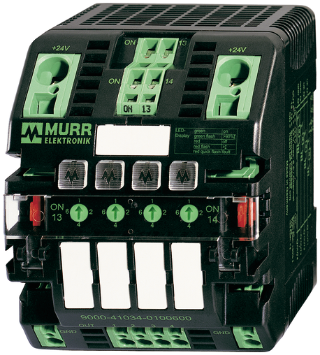 MURR ELEKTRONIK MICO 4.6 4-CHANNEL 24VDC ELECTRONIC CIRCUIT PROTE