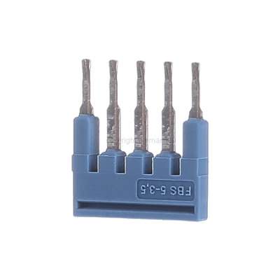 SIEMENS CONECTOR PUENTE P/BORNES 5.2MM ANCHURA 20P AZUL PETROLEO