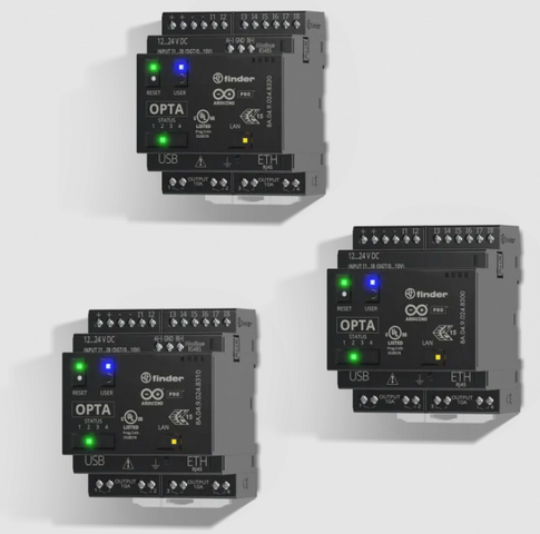 FINDER OPTA PLR ADV 8 ENT 4 SAL RJ45 USB RS485 WI FI