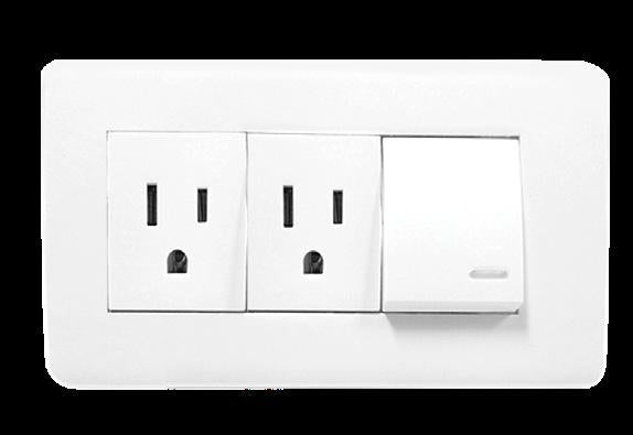 ARGOS APAGADO DE ESCALERA BLANCO 24MM 10AMP 250V