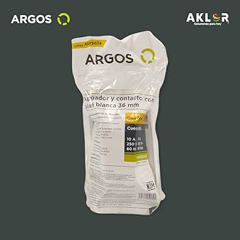 ARGOS APAGADOR ESCALERA BLANCO 36MM MATERIAL ABS 250V 10A