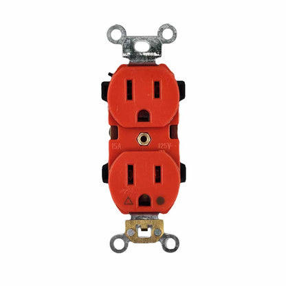 ARGOS CONTACTO DUPLEX NARANJA TIERRA AISLADA