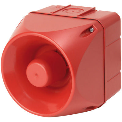 AUER ASM IND MULTITONO 32 TONOS 113dB ROJA 110-240VAC IP66 TAM 2