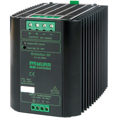 MURR ELEKTRONIK EVOLUTION POWER SUPPLY 20A 22-28VDC