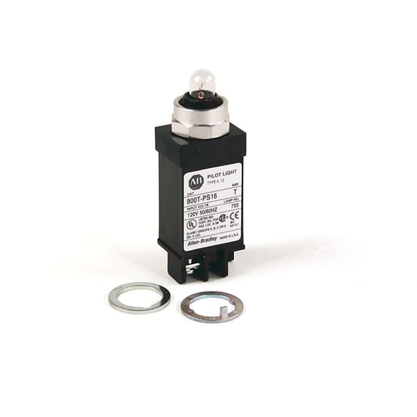 ALLEN-BRADLEY PILOT LIGHT TYPE 413 RED — Dimeint.com