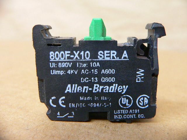 ALLEN-BRADLEY BOTON PULSADOR AZUL