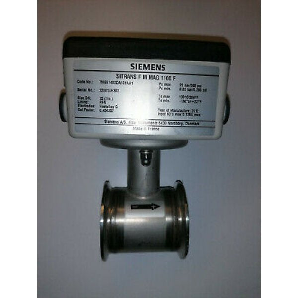 SIEMENS SITRANS MAG1100F CAUDAL ELECTROMAGNETICO 3/8 A 4 PULG