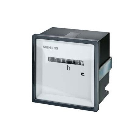 SIEMENS CONTADOR HORARIO 72X72 MMAC 230V 60HZ SIN TAPA CUBREBORNE