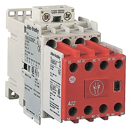 ALLEN-BRADLEY SAFETY RELAY 20A 24VDC 6NO/2NC
