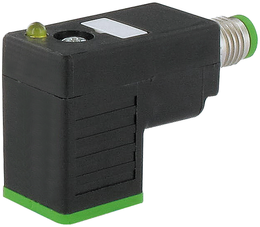 MURR ELEKTRONIK M12 ADAPTOR PLUG ON REAR OF MSUD VALVE