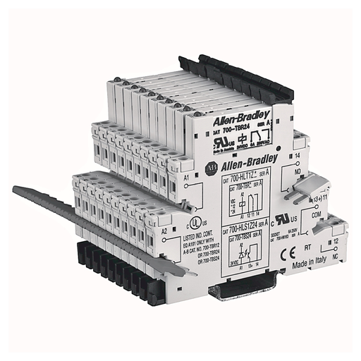 ALLEN-BRADLEY TERMINAL BLOCK RELAY SPDT 6A 110-125V AC/DC