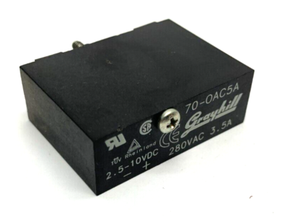GRAYHILL RELAY 2.5-10VDC IN 280VAC 3.5A OUT