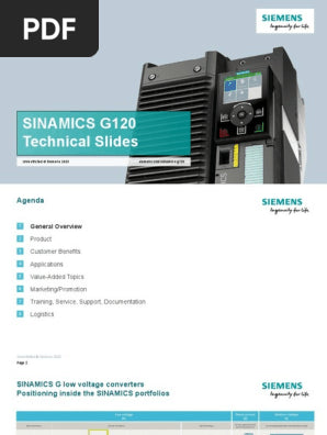 SIEMENS SINAMICS G120P PM230 100HP 380-480V C/FILTRO