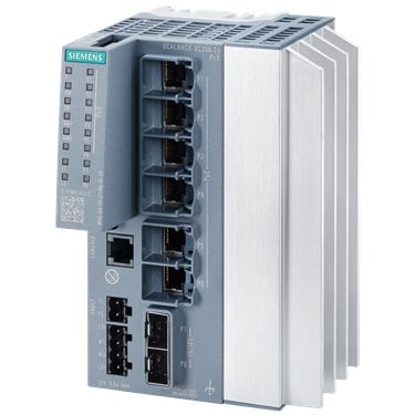 SIEMENS SWITCH SCALANCE 6xRJ45 10/100/1000 Mbit/s 2xSFP ADMINISTRABLE XC206-2G PoE