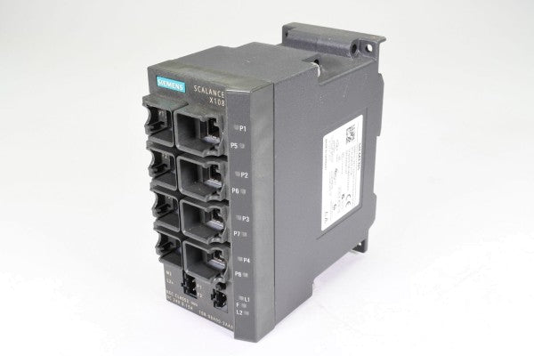 SIEMENS SIMATIC SCALANCE X108 SWICHT UNMANAGED 8 PTOS RJ45