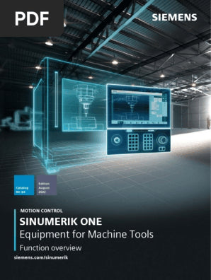 SIEMENS SINUMERIK ONE SUPERPONIBLES ASUP ACC. SINCRONAS SOFTWARE