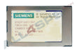 SIEMENS SINUMERIK 802D/810D/840D PCMCIA 8MB PC CARD