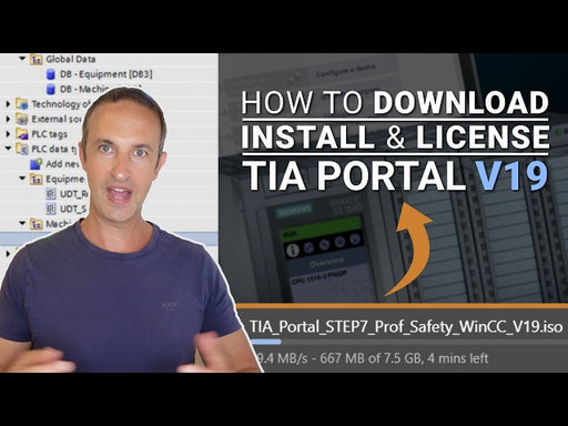 SIEMENS TIA PORTAL MULTIUSER ENGINEERING V19 FLOATING SOFTWARE Y