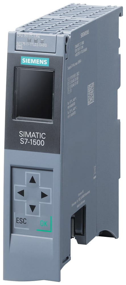 SIEMENS S7-1500T CPU 1511T-1 PN 1PROF-IRT SWITCH 2 PUERTO
