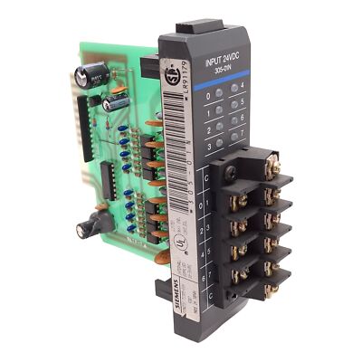 SIEMENS S7-200 DIGITAL INPUT MODULE 8-PTS 24VDC