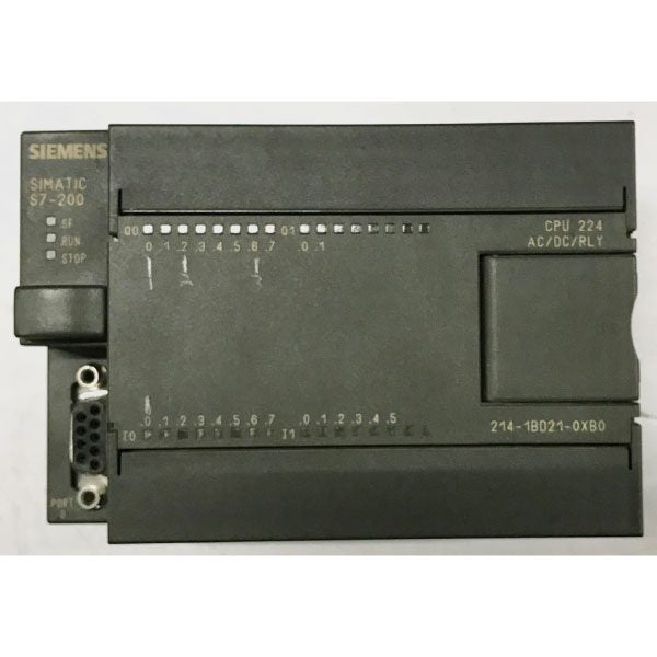 SIEMENS CPU 224 AC-DC-RLY 14ED 10SD