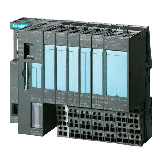 SIEMENS MODULO CONEXION P-MOD DE SEG 8-16F DI 24VDC