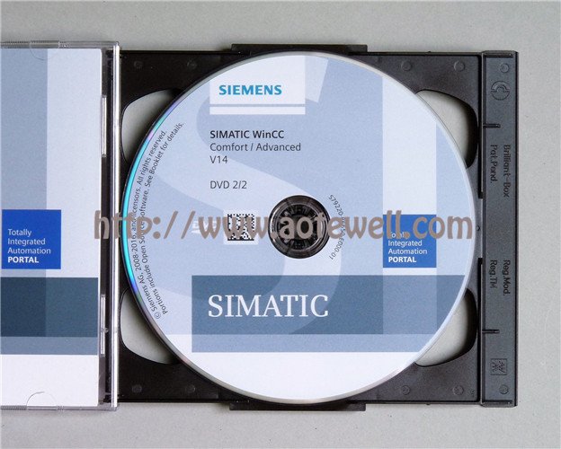 SIEMENS SIMATIC WINCC ADVANCED RT 2048 TAGS DVD