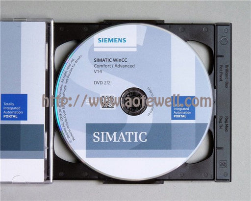 SIEMENS SIMATIC WINCC ADVANCED RT 128 TAGS DVD