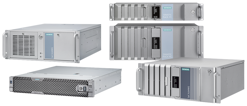 SIEMENS SIMATIC IPC647E RACK PC 19" 960GB SSD 32GB DDR4