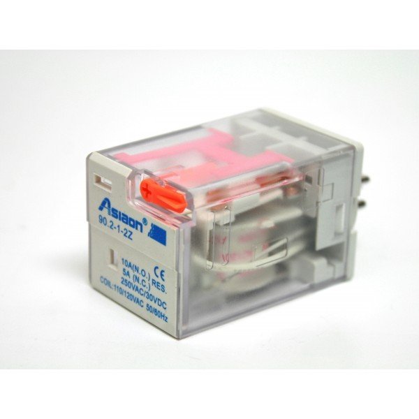 FINDER RELEVADOR ENCAPSULADO 10AMP 24VDC 2P2T 8PIN