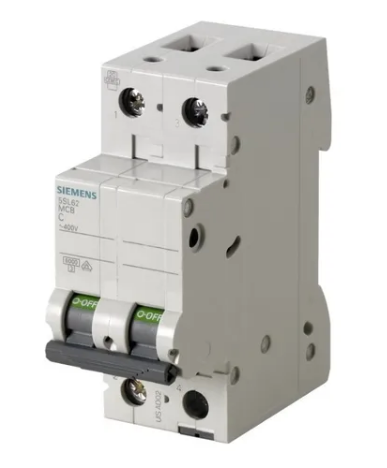 SIEMENS INT TERMOMAG P/RIEL 3P 1A C 25kA 440VAC 72VDC