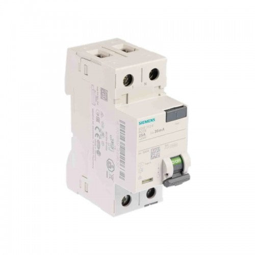 SIEMENS INTERRUPTOR DIFERENCIAL 4P TIPO A 25A 300mA 400V