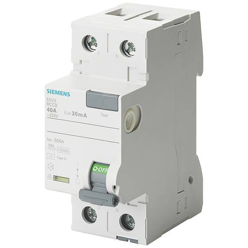SIEMENS INTERRUPTOR DIFERENCIAL TIPO B 2P 25-30 MA  230V RETARDO