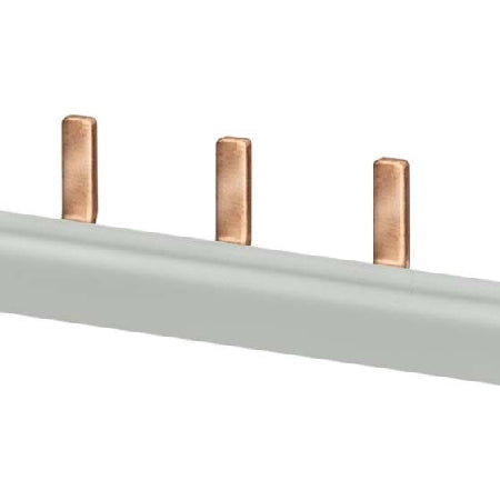 SIEMENS BARRA COLEC CLAVIJA MONOFAS 10MM2 12 CLAVIJAS AISL GRIS