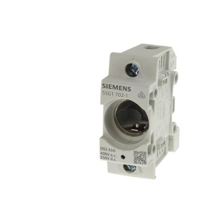SIEMENS BASE PORTAFUSIBLE NEOZED 1P 16A 400VAC 250VC