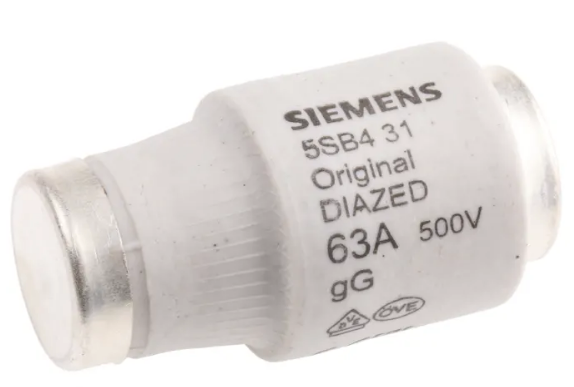 SIEMENS FUSIBLE BOTELLA (DIAZED) ACCION LENTA 50 A