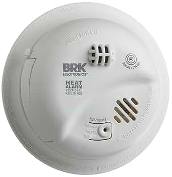 BRK ELECTRONICS DETECTOR DE HUMO Y CALOR CON ALARM