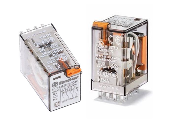 FINDER RELEVADOR INDUSTRIAL 7AMP 230VAC 4CC